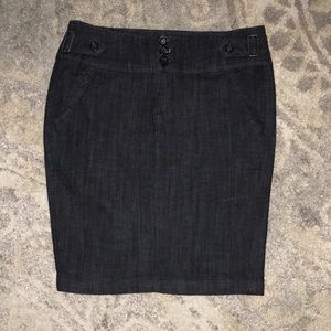 Denim skirt size Large